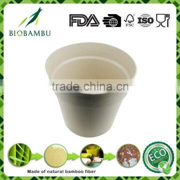 Pro-environment Selling Well Good Quality Bamboo Fiber Flower Pot photo-2