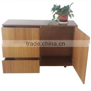 Solid Bamboo Furniture Sideboard Storage Cabinet photo-3