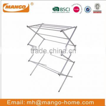 Four Compartments Nylon Laundry Hamper Trolley photo-3