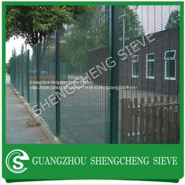 High Security 358 Security Fence Galvanized Prison Mesh Security Screen for Italy photo-3