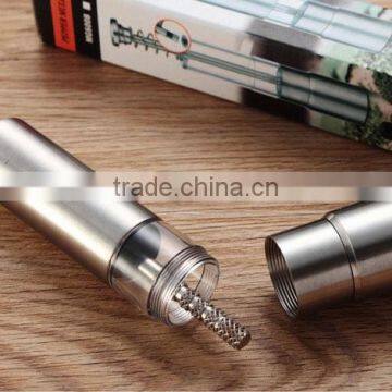 Stainless Steel Portable Manual Food Safe Black Pepper Grinder photo-2