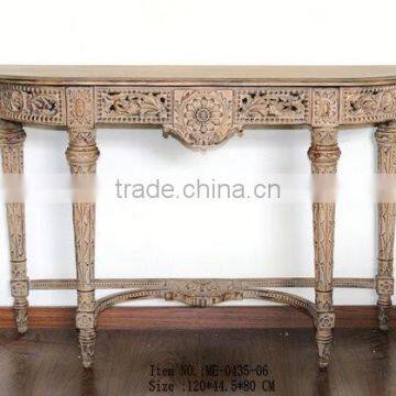 Marble Top European Style Console Table for Living Room ME-0435-01 photo-3