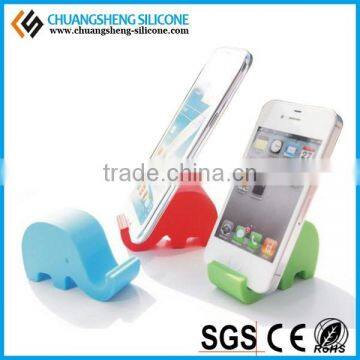 Factory Price Elephant Shape Silicone Cell Phone Stand photo-2