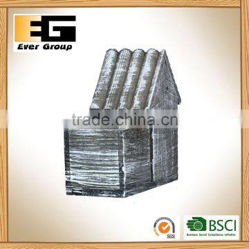 Gifts & Decor Country Flower Rustic Planter Fir Wood Plant Flowerpot photo-6