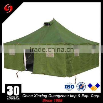 Waterproof 10 persons military tent/camp tent used with durable oxford/canvas sale