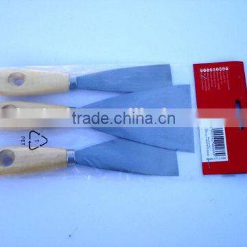 wooden handle carbon steel construction tools paint scraper
