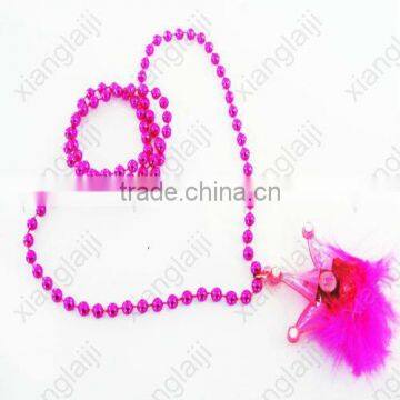 Princess flashing necklace