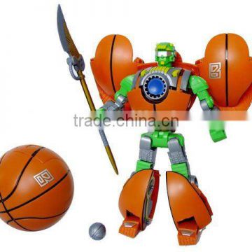 Plastic Transformable Basketball toy for kids QS120812006