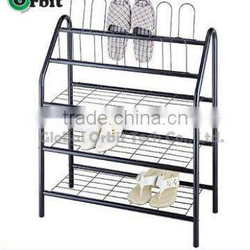 3-tier Metal Shoe Rack & Metal Slipper Rack