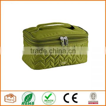 Two Step Cosmetic Case Green