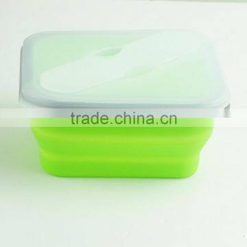 16130 Collapsible Silicone Kids Food Storage Box photo-2