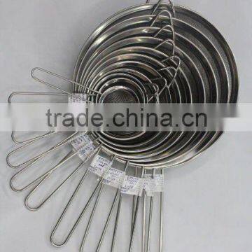 different size stainless steel oil strainer