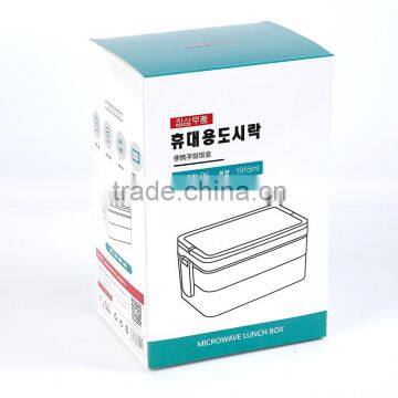 L00111 2017 Fashion Design With Spoon and Fork Set Kid Lunch Box photo-6