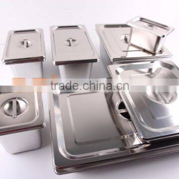 All Size Stainless Steel Gastronorm Container Gn Pan Hotel Ice Cream Container Sales Factory Price