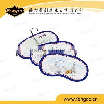 Promotional soft sleep cover eye mask with custom print