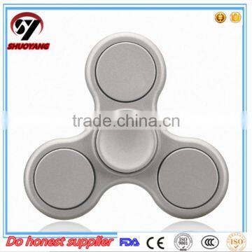 2017 Shuoyang hot sell edc spinner fidget finger toy, golden hand spinner