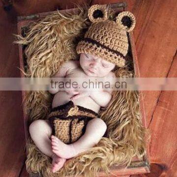 2016 Unique Animal Shape Design Knitting Wool Clothes Photo Props Newborn Baby Photography Props photo-6