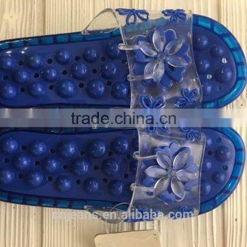 GZY Hotsale Stocklot Summer Transparent Woman Slipper photo-2