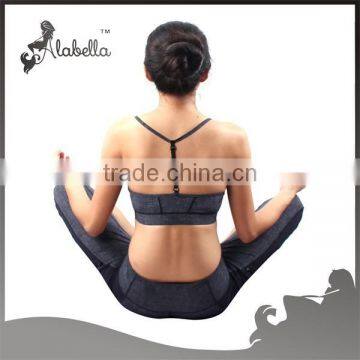 High Quality Italy Fabric for Ladies Fitness & Yoga Wear photo-4
