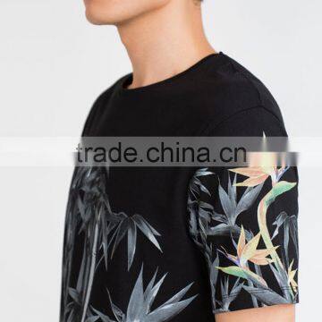 High Quality Chinese Ink Bamboo Jersey t Shirt Printing photo-2