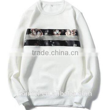 Eco-friendly Quick Dry Hot Design Factory Produced Best-selling High Quality Pocket Sweatshirt no Hood CVC(80/20) photo-2
