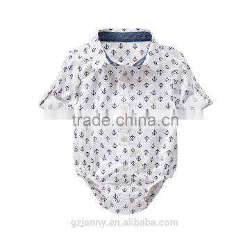 Wholesale Handsome White Color Baby Grows Bodysuit Hot Sell Bodysuit For Baby photo-2