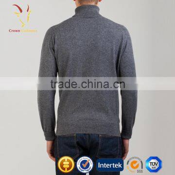Turtleneck Classic Cashmere Men Jumpers Sweater, Plain Knitwear photo-2