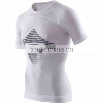 Mens Short Sleeve Spandex Compression Shirt photo-3