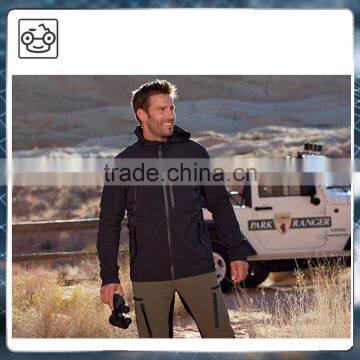 Men's Workwear Winter softshell Work Jackets with ling fleece