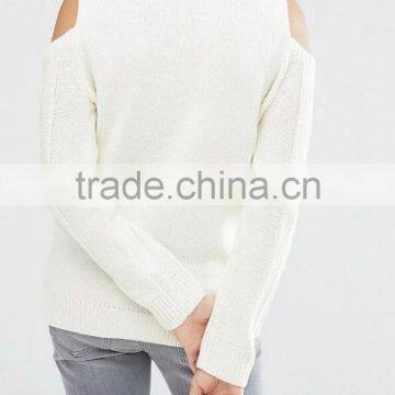 EY0860S Hot Sale 2016 Women Long Sleeve Off-Shoulder Knitted Pullover Sweater photo-2