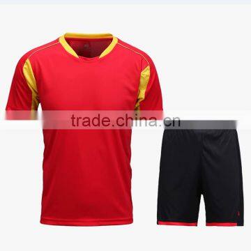 Hot Sales Men Summer Sports Wear Football Shirt Soccer Uniforms photo-3