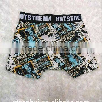 Men's fancy printed sexy boxer shorts men underwear