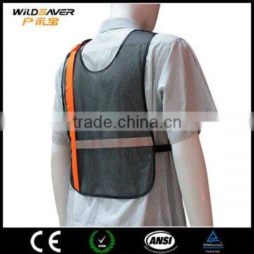 Night Vision Black Breathable Mesh Tactical hi Vis Work Shirt photo-5