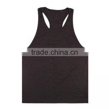 Guangzhou Shandao OEM Wholesale Casual Summer 95% Cotton 5% Spandex Breathable Fitness Men Bulk 1 Dollar Tank Tops photo-3