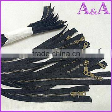 #4 Metal Zipper,with YG Slider,close End, for Brazil Market photo-4