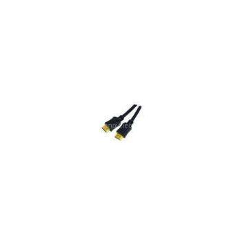 Support 1080P , Ethernet 3D Ready HDMI Cable PVC jacket with nylon net