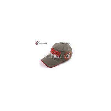 3D Embroidered 100 Cotton Baseball Caps , Adjusteble Fitted Baseball Hats