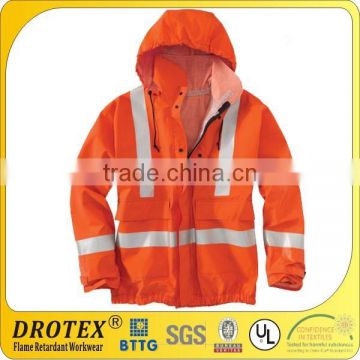 Waterproof Jacket Safety Jacket Hi Vis Class 3