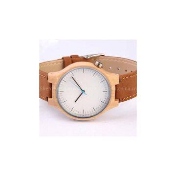 Fashion Leather Strap Wholesale Maple Watch Wholesale