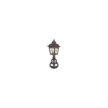 High Bright Electric Outdoor Lighting Post Lamps For Garden / Decorative