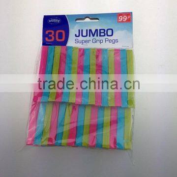 plastic decorative Jumbo clothespins