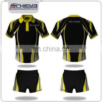 100% Spandex Breathable Quick Dry-fit T-shirts Sublimation Cricket t Shirts photo-5
