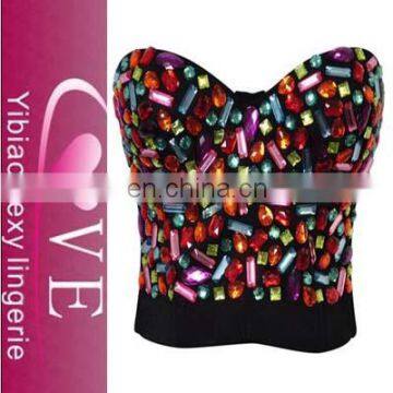 Bangladeshi Hot Sexy Photo All beaded Women Corset Waist Cincher