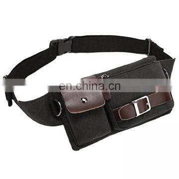 Vintage Men's Sport Waist Bag BumBag Security Money Waist Day Pack Pouch Hip Belt Bag