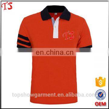 2016 Latest polo shirt design China factory cheap custom polo shirts in 20 colors