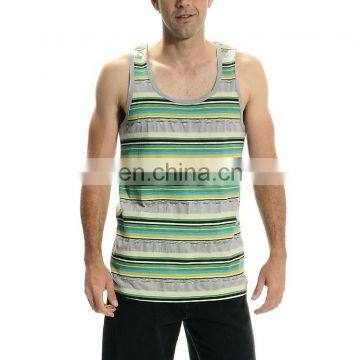 direct factory tribal print mens bulk tank top
