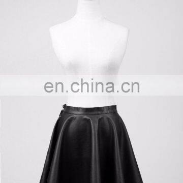 Synthetic leather circle mini skirt PQ-025 Punk Rave