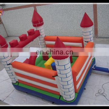 Commercial Small Inflatable Bounce House / Kids Paradise Fun City / Outdoor Castle Bouncer