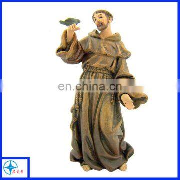 resin chapel figure, home decoration