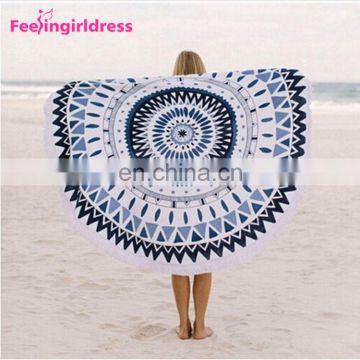 High Quality Indian Mandala Printing Wall Round Beach Tapestry